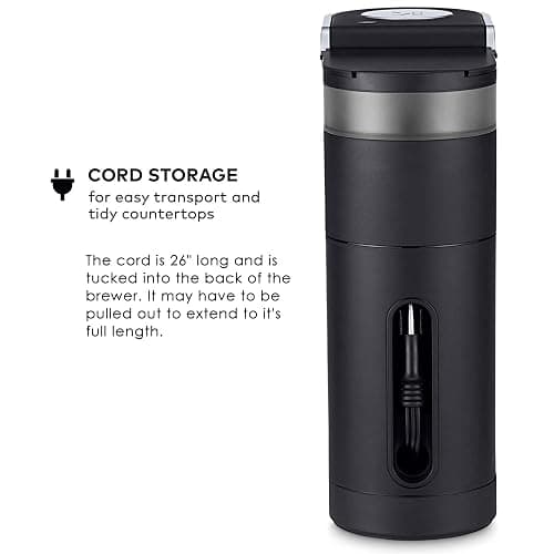 Keurig K-Mini Single Serve K-Cup Pod Coffee Maker, 6 to 12oz Brew size, with Cord Storage, Perfect for Small Spaces, Black thumbnail 9