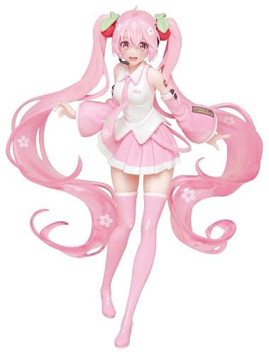 Taito 451113600 Project Diva Hatsune Miku Sakura Version Figure, 7" - Image 1