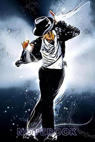 Notebook : Michael Jackson College Ruled Notebook Journal, Thankgiving Notebook 100 Pages #267 - Image 1