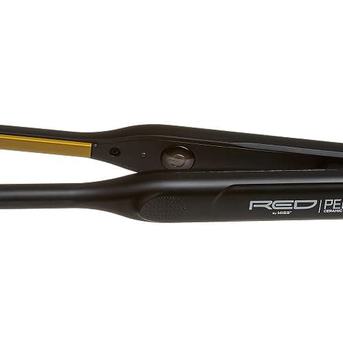 Kiss Red by Pencil Flat Iron Hair Straightener, 0.3 Inch, Ceramic thumbnail 7