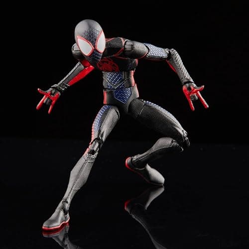 Spider-Man Hasbro Marvel Legends Series Miles Morales 6-Inch Inspired Movie Action Figure Across The Verse (Part One) - 3 Accessories thumbnail 7