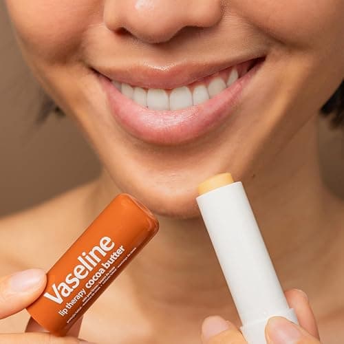 Vaseline Lip Therapy Cocoa Butter Lip Balm, 6 Pack thumbnail 7