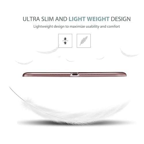 ProCase Smart Case for iPad 6th/iPad 5th Generation/iPad 9.7 Inch Case 2018 2017(Model: A1893 A1954 A1822 A1823), Ultra Slim Lightweight Stand Case with Translucent Frosted Back -Pink thumbnail 5