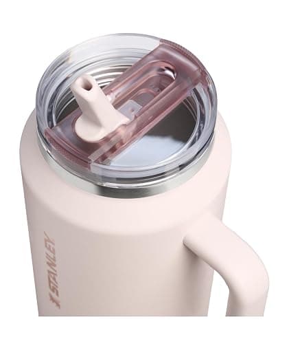 STANLEY Quencher ProTour Flip Straw Tumbler with Leakproof Lid 64 oz | Built-In Straw & Handle | Cupholder Compatible for Travel | Insulated Stainless Steel Cup | BPA-Free | Rose Quartz thumbnail 3