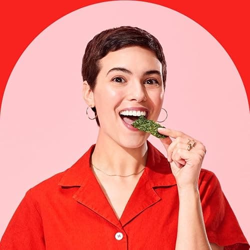 Gimme Seaweed Organic Premium Roasted Seaweed Snacks, Chili Lime, 6 Count, Keto, Vegan, Gluten-Free, Great Source of Omega3s and Iodine, Healthy On-The-Go Snack for Kids and Adults thumbnail 8