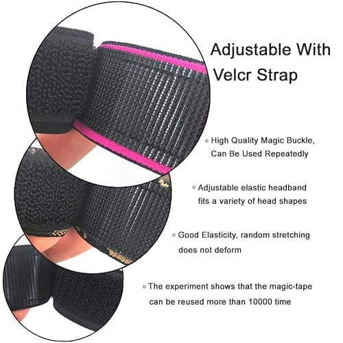 AIFIHIYI Elastic Bands Set for Wigs and Lace Frontals - 3 pieces with Rat Tail Comb, Edge Brush, Melting Band for Laying Edges and Keeping in Place thumbnail 4