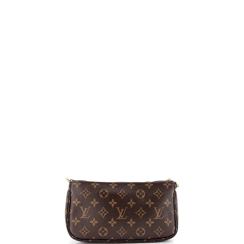 Louis Vuitton, Pre-Loved Multi Pochette Accessoires Monogram Canvas, Brown thumbnail 4