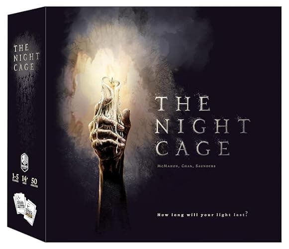 Smirk and Dagger The Night Cage | Cooperative Candlelit Horror Strategy Game, Tile Laying Labyrinth Escape Adventure, For 1 to 5 Players, Ages 14+ - Image 1
