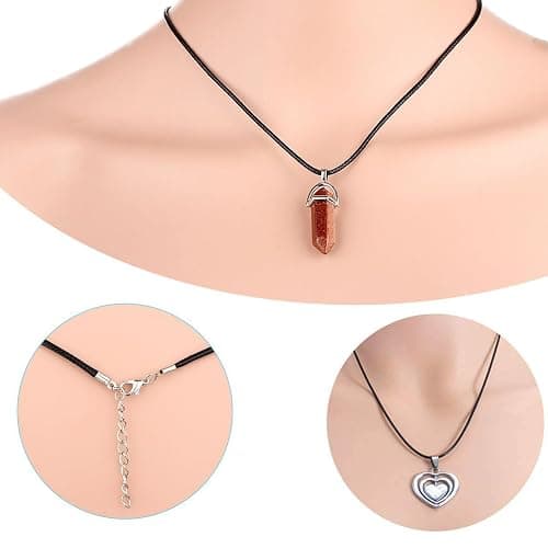 EuTengHao Necklace Cord Bulk, Waxed Necklace Chain, Black Waxed Necklace Cord String for Jewelry Necklace Bracelet Making (100Pcs, 22 Inch) thumbnail 9