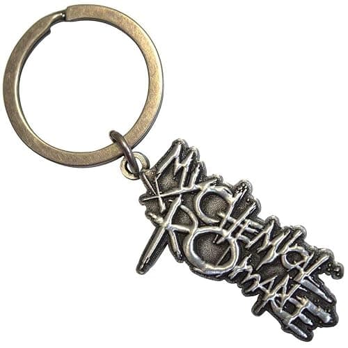 Rock Off officially licensed products My Chemical Romance The Black Parade Logo Metal Key Chain thumbnail 3