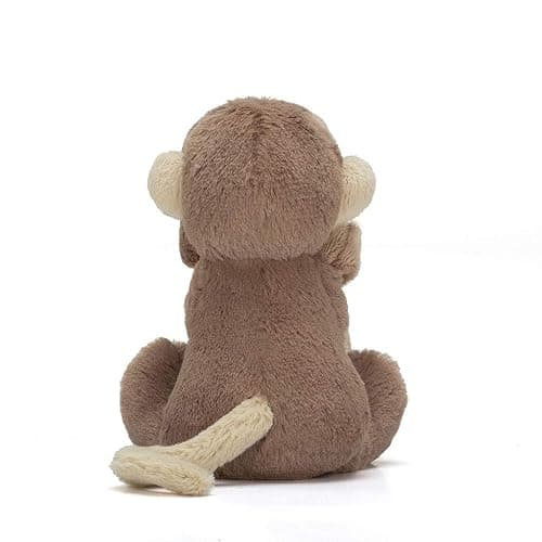 Jellycat Bashful Monkey Soother, 13.5 inches - Security Blanket & Lovey for Babies - Baby Gift - Monkey thumbnail 5