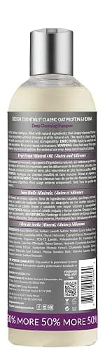 Design Essentials Oat Protein & Henna Deep Cleansing Shampoo for Relaxed & Natural Hair, Clarifies, Strengthens, & Volumizes Hair - Sulfate-Free, 12 Oz (Pack of 1) thumbnail 3