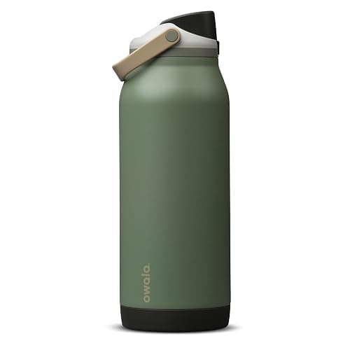 Owala FreeSip Sway Stainless Steel Water Bottle 64 oz Greenhouse - Image 1