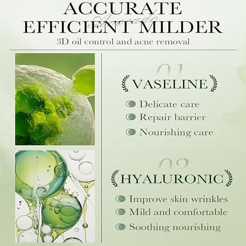 7pcs Avocado Skincare Kit, Skin Care Gift Set with Facial Cleanser, Toner, Lotion, Face Serum, Face Cream, Eye Cream, Lip Balm For Hydrating Skin Anti-Aging Skin For Women Teen Girls (7 Count) thumbnail 4