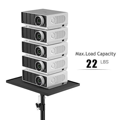 Facilife Projector Stand Tripod - Laptop Tripod Projector Stand Adjustable Height 22 to 47 Inch, Projector Tripod Stand, Tripod for Porjector, Projector Stand for Outdoor Movies thumbnail 6