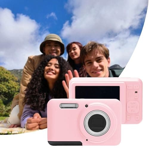Tedubax Case for KODAK PIXPRO FZ55 - Soft Silicone Protective Case - Anti-Scratch, Slim Fit, Lightweight - Pink thumbnail 4