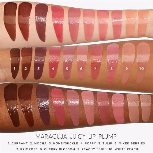tarte maracuja juicy lip plump – Hydrating & Volumizing Lip Plumper Gloss Balm with Nourishing Hyaluronic Acid, Plumps & Moisturizes, Vegan & Cruelty-Free, full size, honeysuckle thumbnail 7