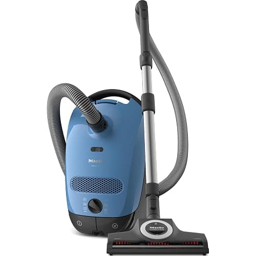 Miele Classic C1 Turbo Team Bagged Canister Vacuum, Tech Blue - Portable, Household - Image 1