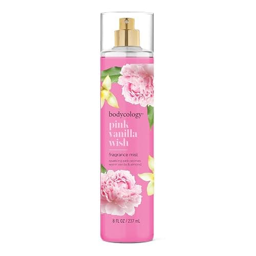 Bodycology Long-Lasting Fragrance Body Mist, Pink Vanilla Wish, 8 fl oz - Image 1