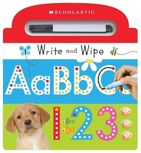 Write and Wipe ABC 123: Scholastic Early Learners (Write and Wipe) - Image 1