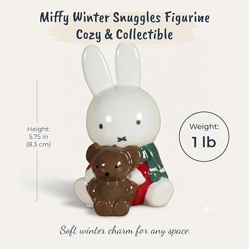 Blue Sky Clayworks Miffy Winter Snuggles Figurine thumbnail 3