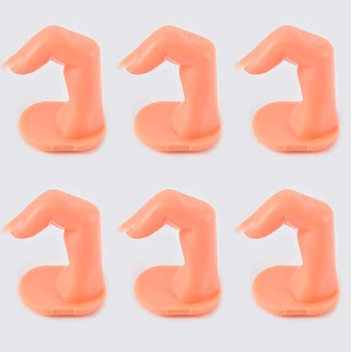 10 pcs Practice Finger Training Display Practice Stand Fake Finger Plastic Model for Nail Art Practice thumbnail 5