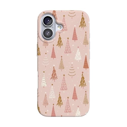 Casely iPhone 17 Case | Bubblegum Forest | Christmas Tree | Compatible with MagSafe | Classic Ultra-Slim Design - Image 1