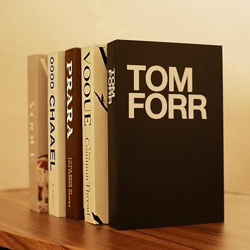 Vankairos 5 Pcs Decorative Books Aesthetic Room Decor Fashion Accessories Fake Books Set for DéCor, Modern Home Office Decor Coffee Table, Bedroom Living Room Home Book Shelf DéCor Accents thumbnail 4