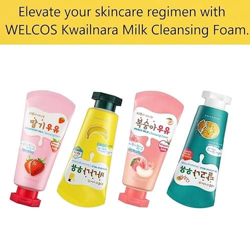 Kwailnara Milk Cleansing Foam (120 mL) (Strawberry) thumbnail 9