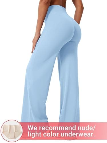 YEOREO Workout Leggings Womens No Front Seam Straight Leggings 29" / 31.5" / 33" High Waist Buttery Eddiy Gym Yoga Pants thumbnail 2