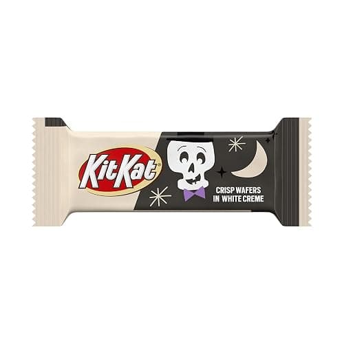 KIT KAT Breaking Bones White Creme Snack Size, Halloween Wafer Candy Bars Bag, 10.29 oz thumbnail 4