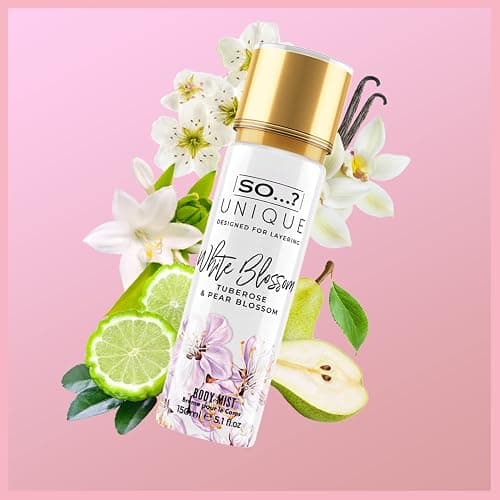 So…? Unique White Blossom Body Mist - Floral Vanilla Perfume for Women - Over 800 Sprays, Lasting 6 Hours - Ideal Gifts for Women - 5.1 oz thumbnail 3