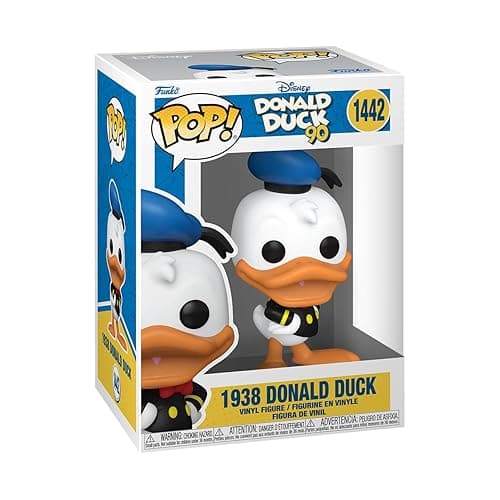 Funko Pop Disney: Donald Duck 90th Anniversary - 1938 Donald Duck - Collectable Vinyl Figure - Gift Idea - Official Merchandise - Toys for Kids & Adults - Cartoon/Animation Fans