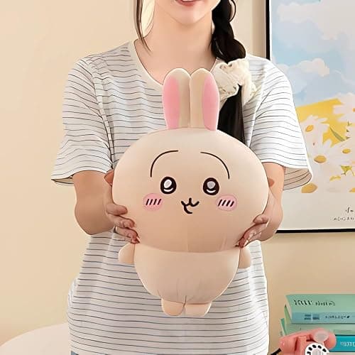 KOHKGZ Chii-kawa Hachiware Usagi Christmas Figurines Merch Home Dormitory Merchandise Sofa Decoration Pillow Stress Relief 11.8 Inches (Usagi) - Usagi thumbnail 4