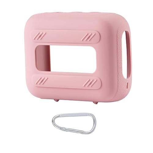 co2CREA Coque en Silicone Compatible avec JBL Go 4 Enceinte Bluetooth | Housse de Protection en Silicone Légère et Portable avec Mousqueton thumbnail 5