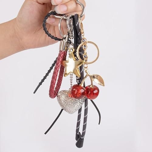 Georgie Porgy Bag Charms Keychains Handbag Accessories for Women Purse Backpack Sports Bag Pendant Cute Keyrings Personalized Gifts for Girls thumbnail 8
