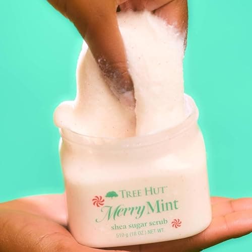 Tree Hut Shea Sugar Scrub, Exfoliating Body Scrub Removes Dead, Dry Skin for a Soft & Hydrated Feel, Nourishing Essential Body Care, 18 fl oz. thumbnail 5