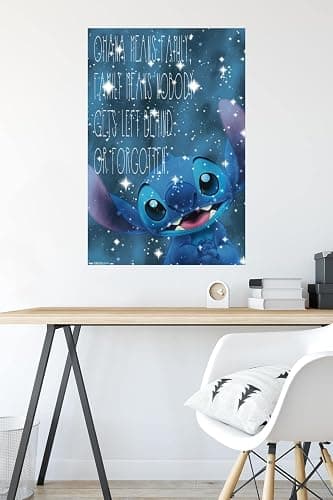 Trends International Disney Lilo and Stitch - Ohana Wall Poster, 22.375" x 34", Premium Unframed Version thumbnail 4