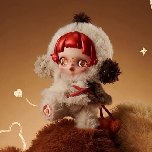 POP MART SKULLPANDA Winter Symphony Series Plush Action Figure Collectible Toy Gift 1 Piece - Winter Symphony - 1PC thumbnail 4