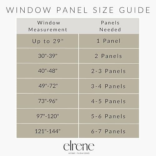 Elrene Home Fashions Brighton Windowpane Plaid Blackout Window Curtain, Living Room and Bedroom Drape with Rod Pocket Tabs, 52" x 84", Linen, 1 Panel thumbnail 7