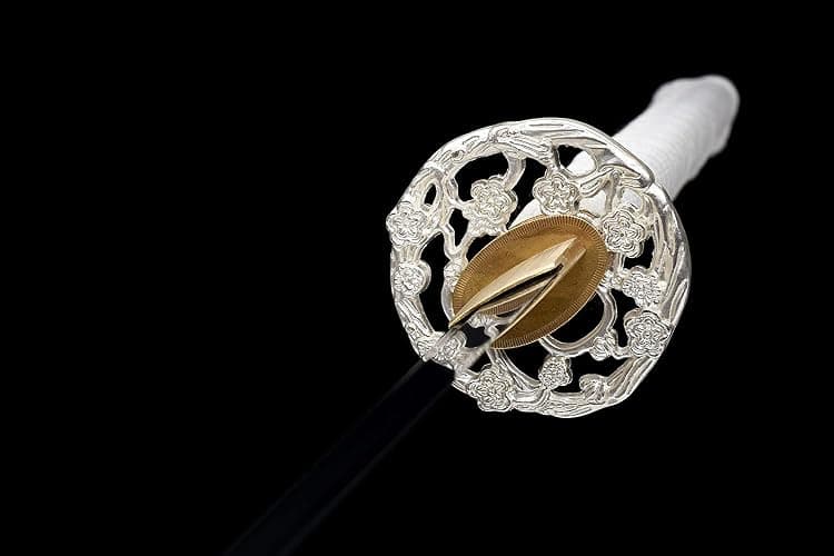 Traditional Heat/Clay Tempered Hand Forged Katana Sword | Real 1060/1095 T10 High Carbon Steel Sharp Full Tang Katanas | Practical Authentic Japanese Samurai Swords thumbnail 6