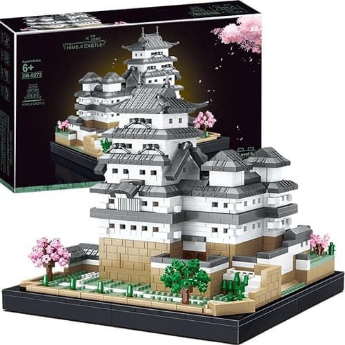 QYEHF Architecture Castillo de Himeji, construye y exhibe Este Modelo Coleccionable para Adultos, Regalo Divertido para los Amantes de Japón, Famosos - Image 1