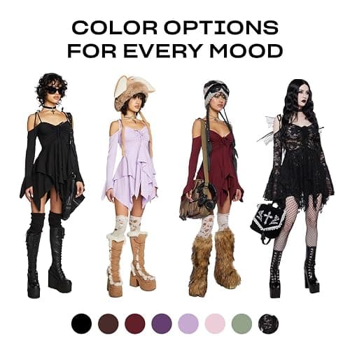Dolls Kill F is for Fairies Handkerchief Dress by Current Mood Perfect for Fairycore Fashion thumbnail 4