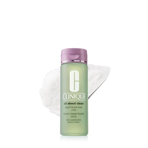 Clinique All About Clean Liquid Facial Soap Mild | Gentle Face Cleanser For Dry Combination Skin | Type 2 Face Wash | Step 1 in 3-Step Skin Care Routine - Image 1