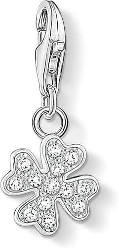 THOMAS SABO Charm-Anhänger Kleeblatt 925 Sterlingsilber thumbnail 4
