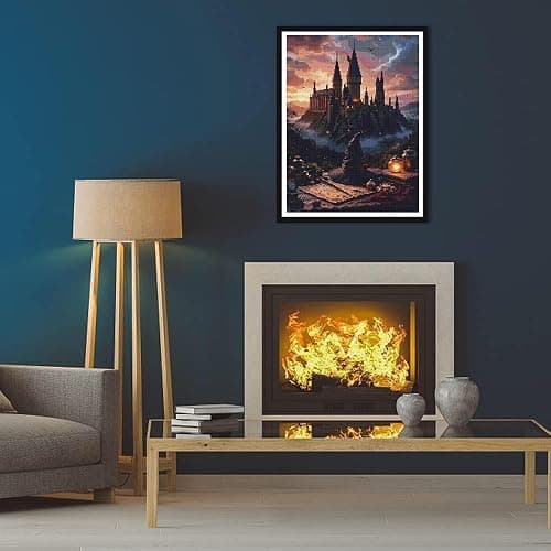 Diamond Art Kits for Adults-Diamond Art Painting Kits for Adults,DIY 5D Full Drill Diamond Art Perfect for Relaxation and Home Wall Decor (12x16 inch) thumbnail 2