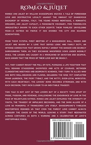 Romeo and Juliet: The Unabridged Classic Play Script and Original Text by Shakespeare thumbnail 2