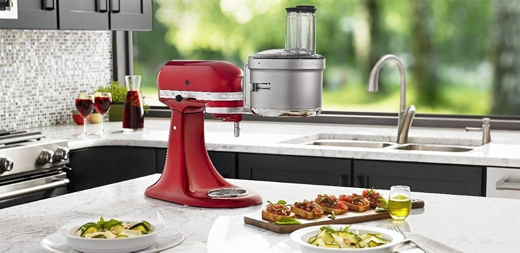 KitchenAid Stand Mixer Attachment, Food Processor with Commercial Food Dicing Disc KSM2FPA thumbnail 7