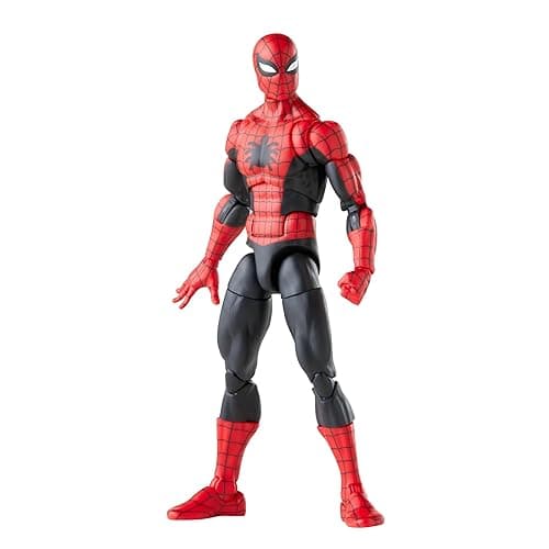 Spider-Man Marvel Legends Series 60th Anniversary Amazing Fantasy 6-inch Classic Comics Action Figures for 4+ Years, 9 Accessories - Image 1