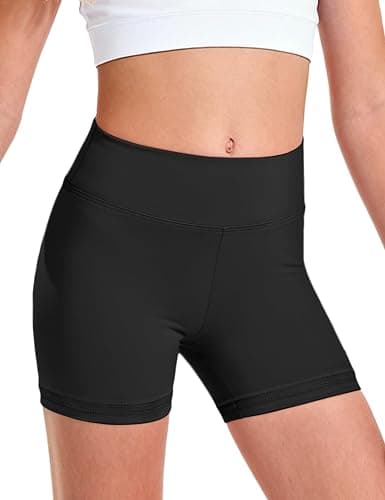 Somaibo Girls Dance Shorts Kids Bike Gymnastic Volleyball Cartwheel High Waisted Short for Youth thumbnail 2